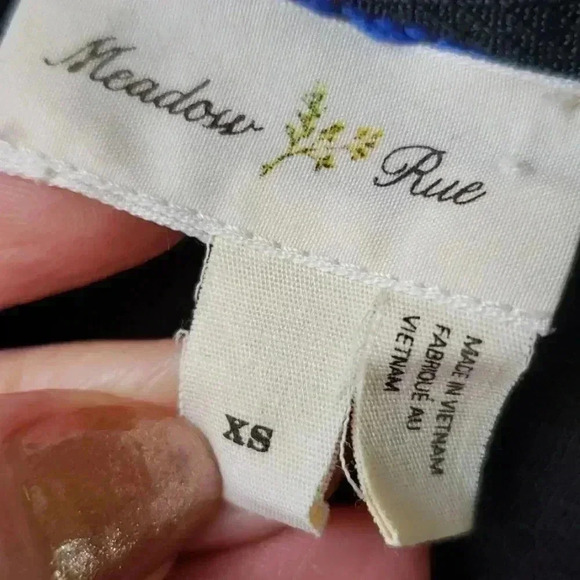 Anthropologie Meadow Rue Top sz XS - Picture 4 of 8